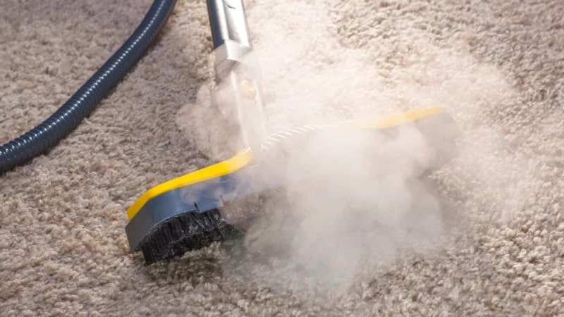 نکاتی برای تمیز کردن فرش با استفاده از بخار
